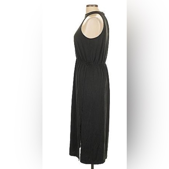 The Good Jane Halter Dress Black NWT Size Large - Picture 4 of 5
